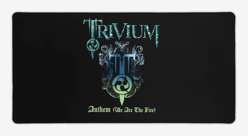 Mouse pad Gamer Negro de Trivium Anthem 