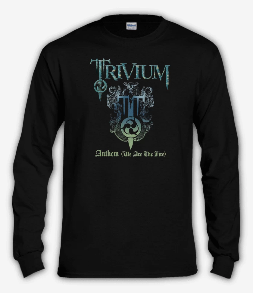 Polera manga larga Negro de Trivium Anthem 