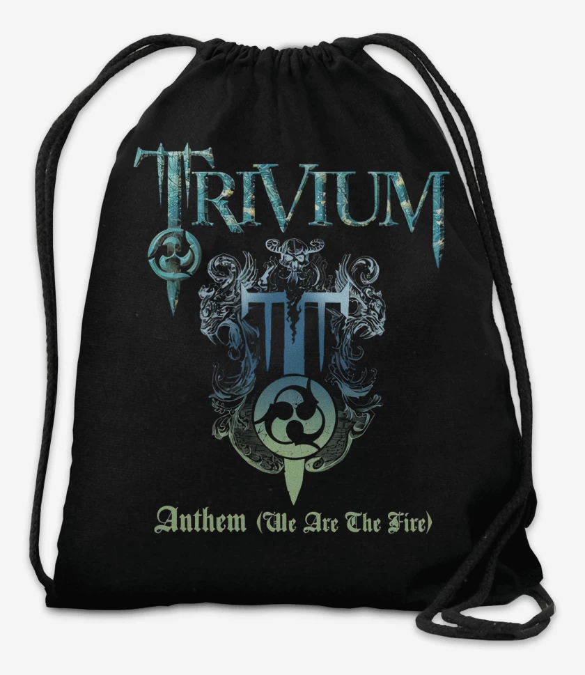 Mochila Negro de Trivium Anthem 