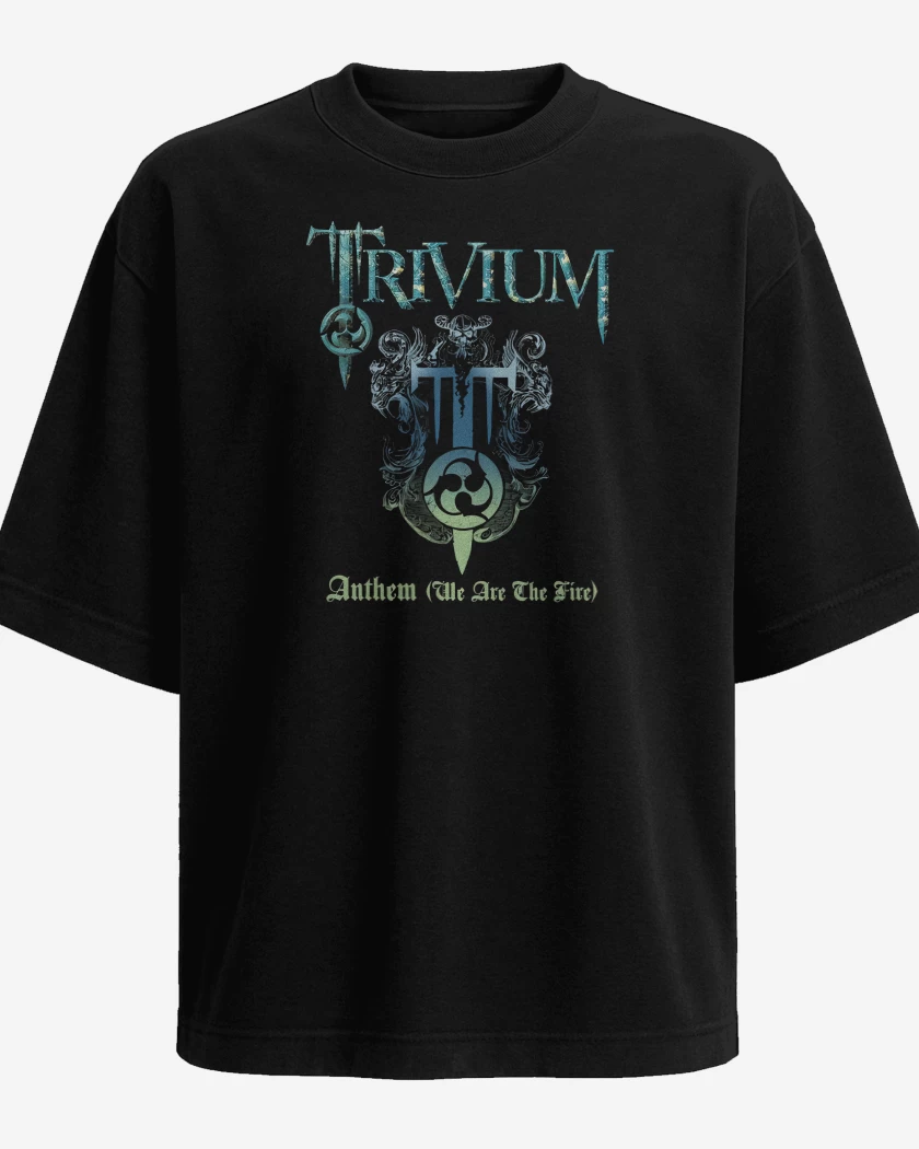 Polera Oversize Trivium Anthem 