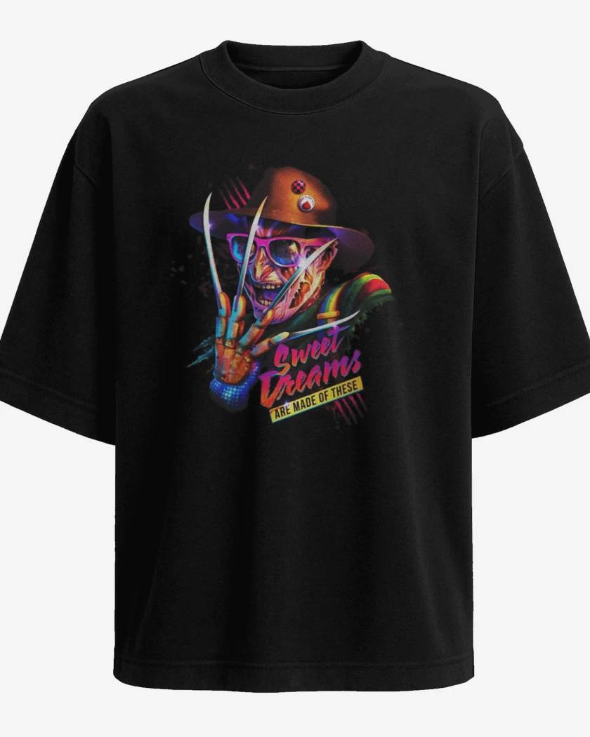 Polera Oversize Negro de Sweet dream