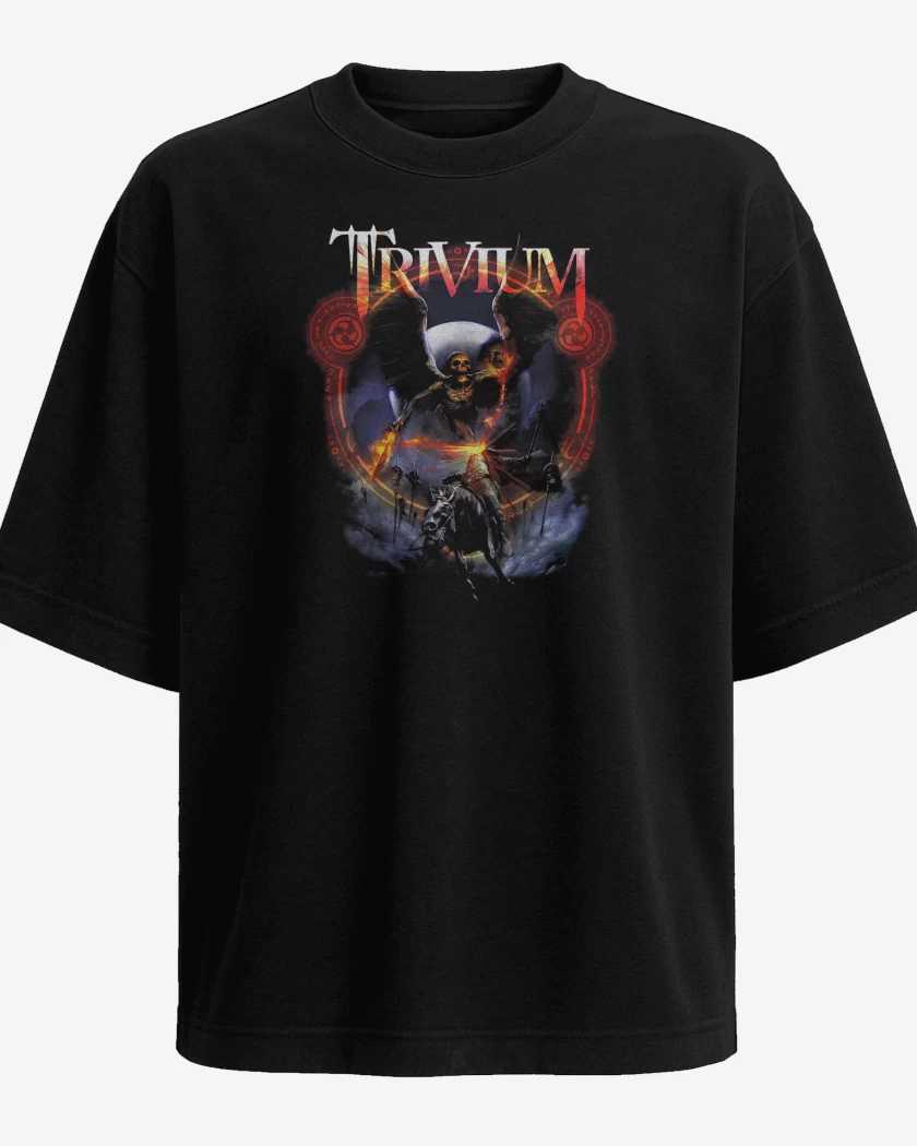 Polera Oversize Trivium Halloween