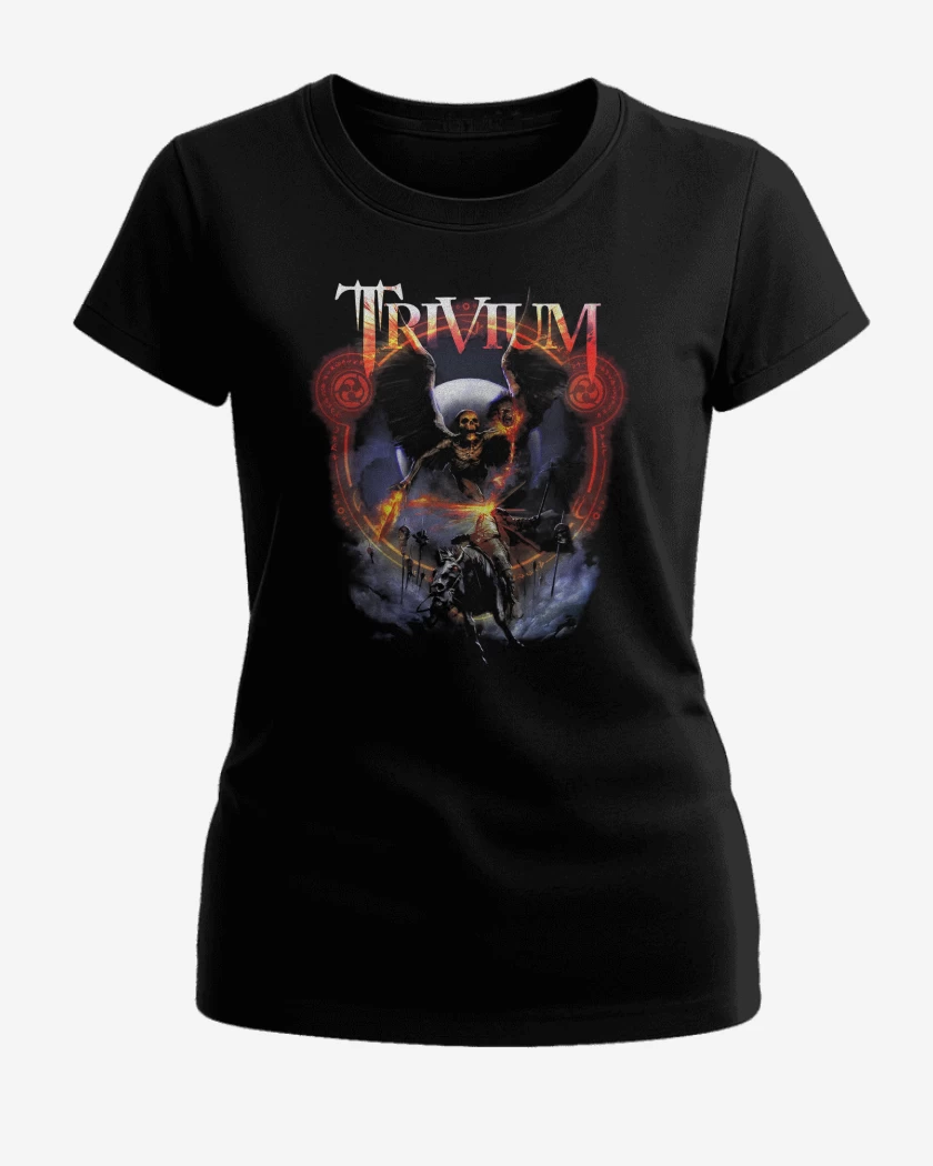 Polera de Mujer Negro de Trivium Halloween