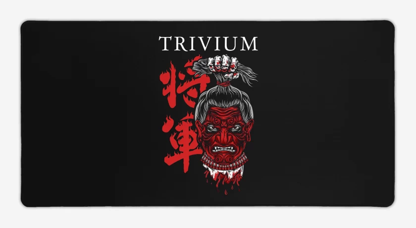 Mouse pad Gamer Negro de Trivium Shogun