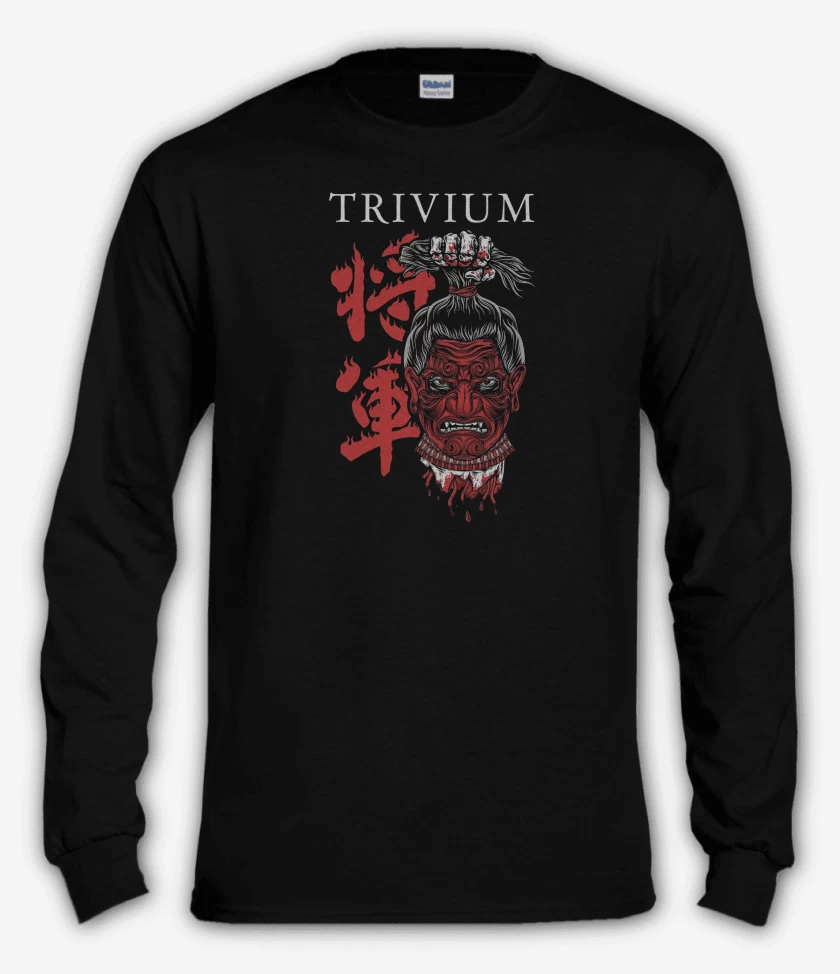 Polera manga larga Trivium Shogun