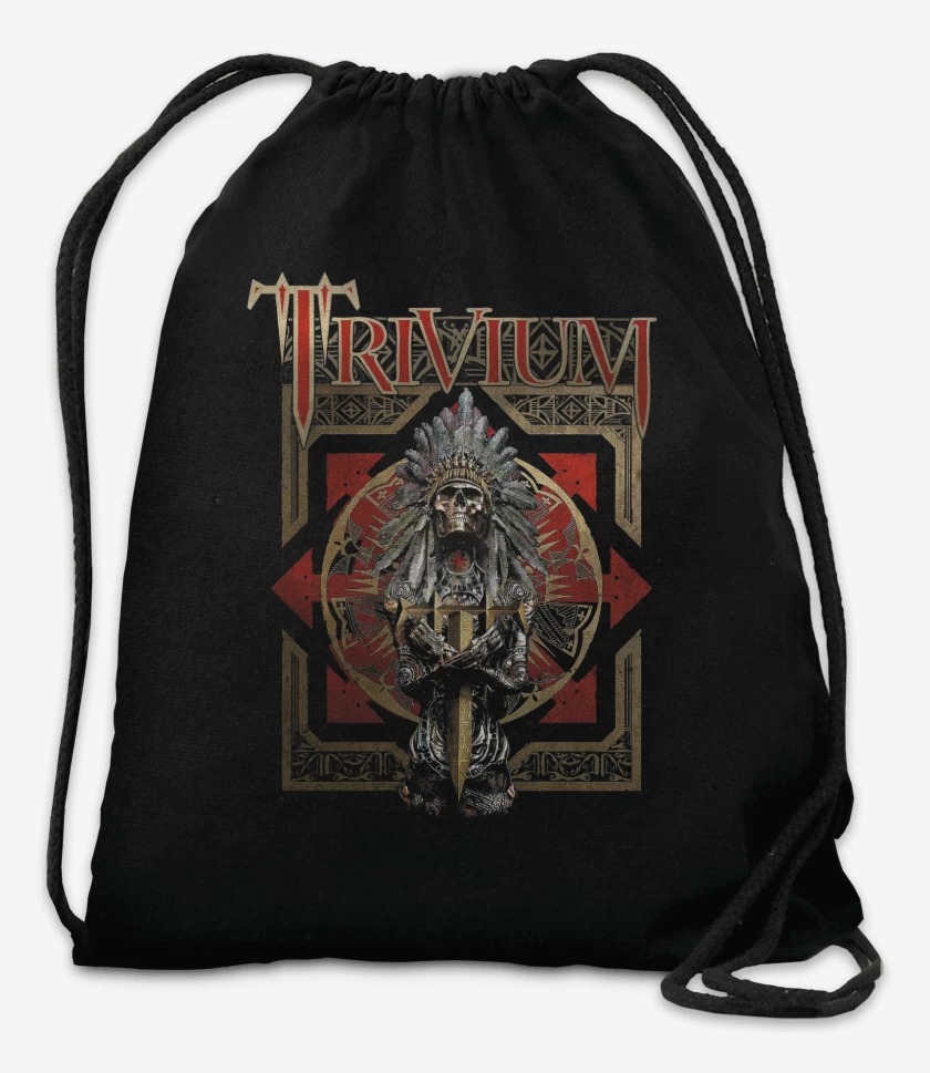 Mochila Negro de Trivium Indian