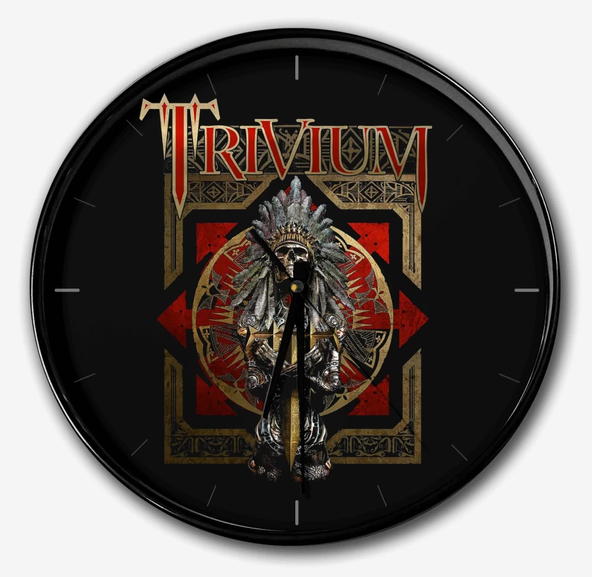 Reloj Negro de Trivium Indian