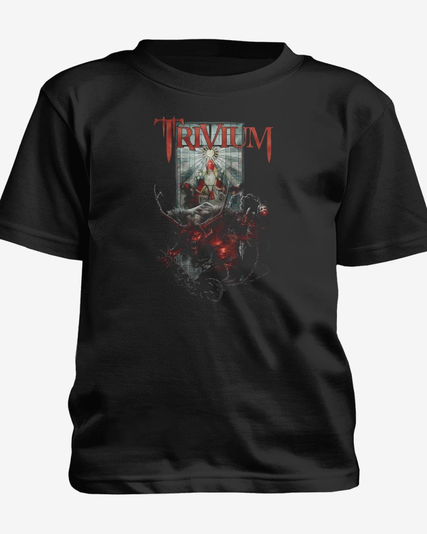 Polera de niño Negro de Trivium Krampus