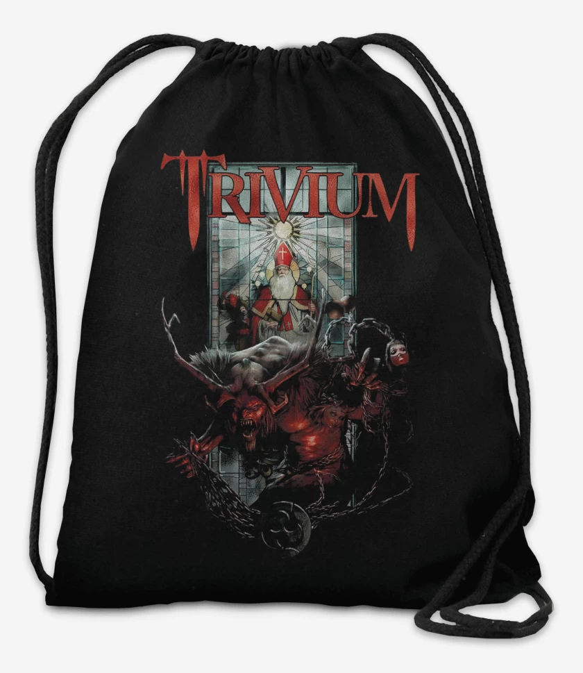 Mochila Negro de Trivium Krampus