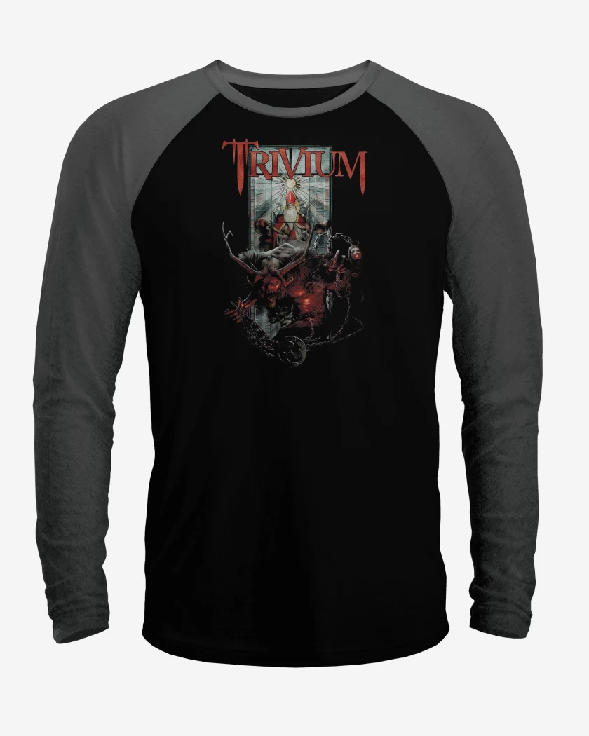 Polera Raglan Trivium Krampus
