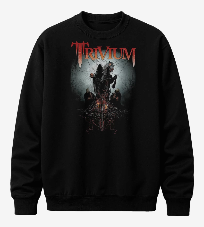 Poleron polo Trivium  Skull Snatchers