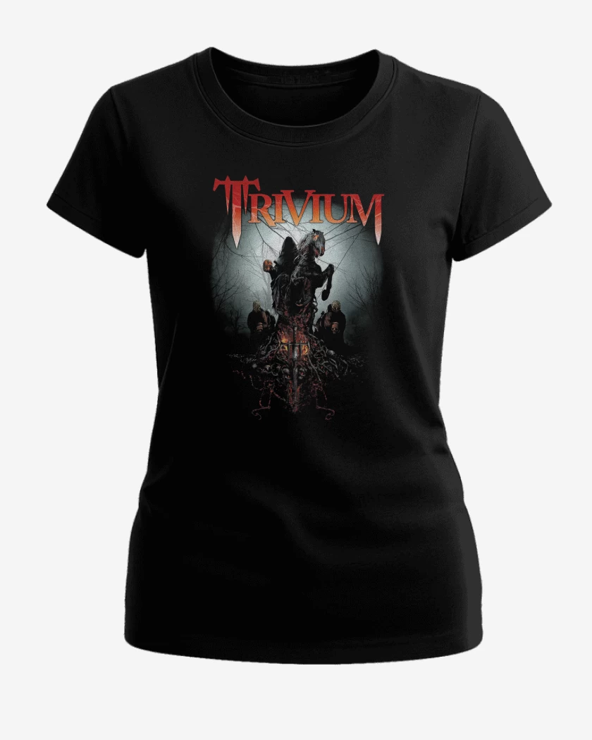 Polera de Mujer Trivium  Skull Snatchers