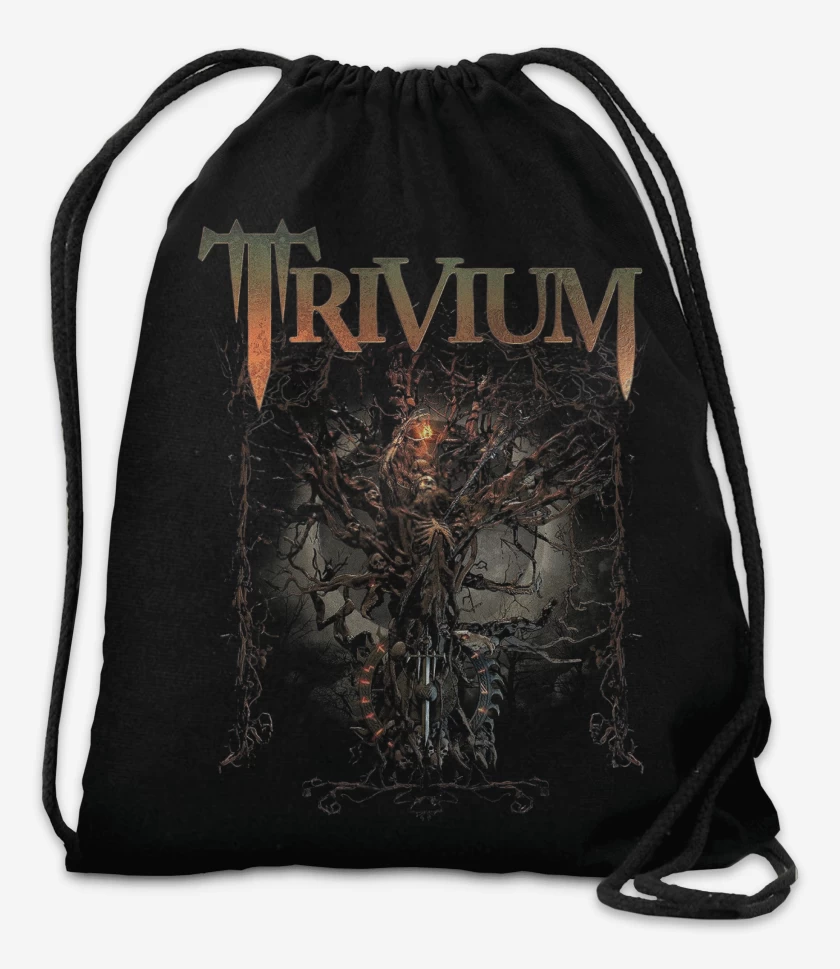 Mochila Negro de Trivium Time