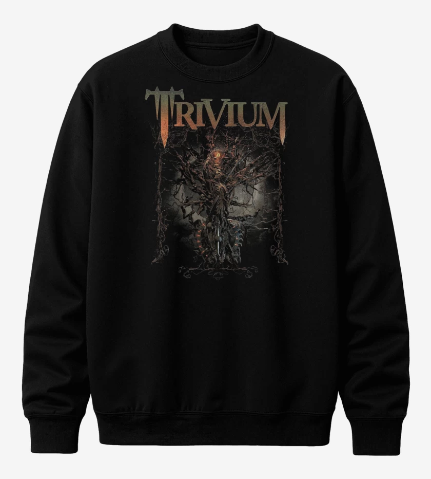 Poleron polo Negro de Trivium Time