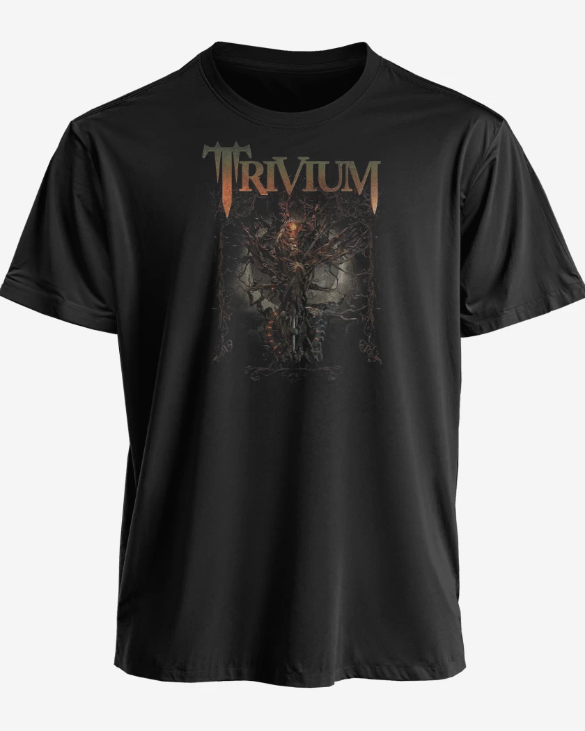 Polera premium Negro de Trivium Time