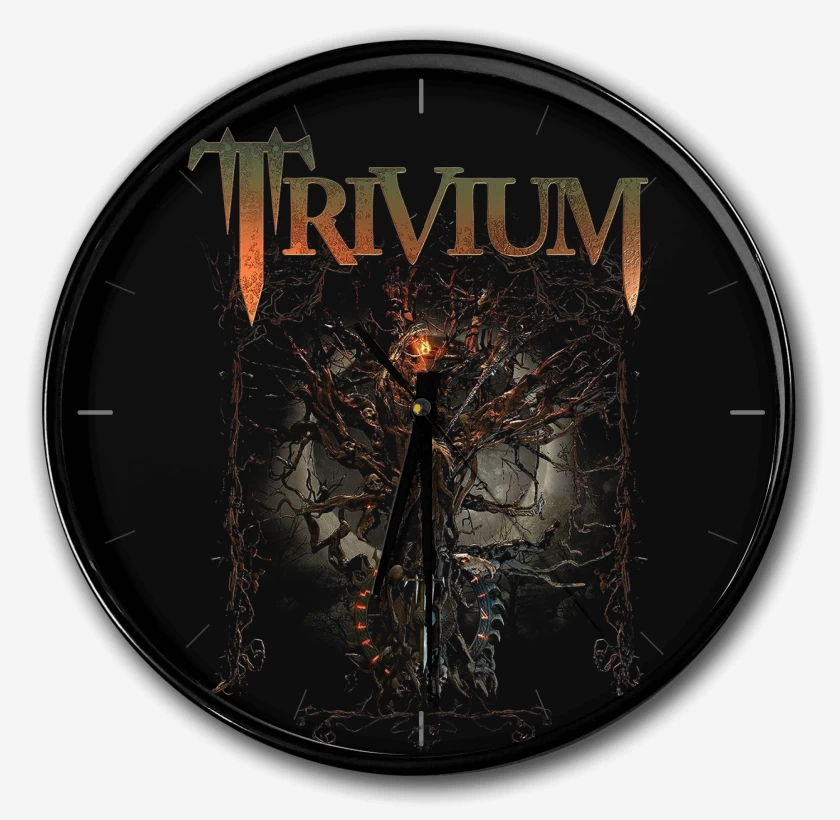 Reloj Negro de Trivium Time