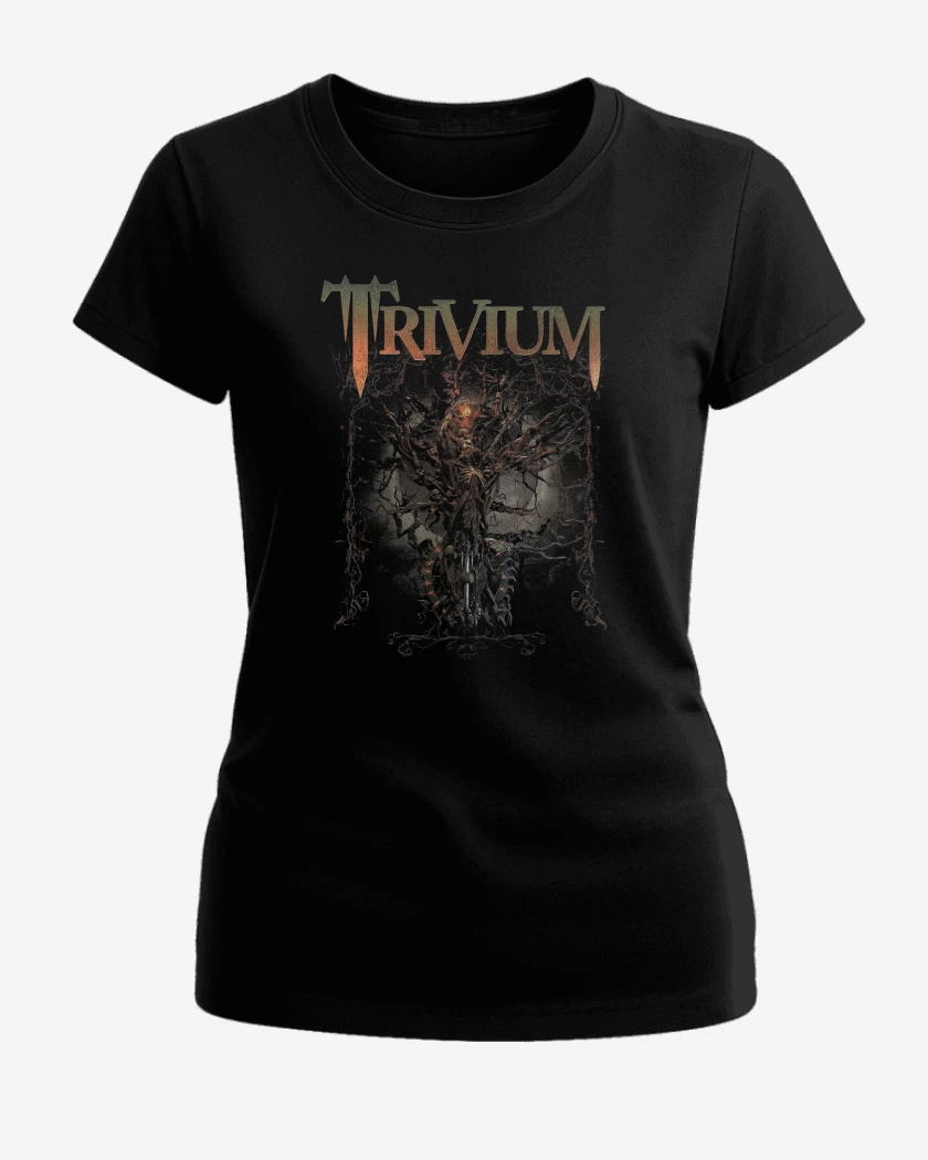 Polera de Mujer Negro de Trivium Time