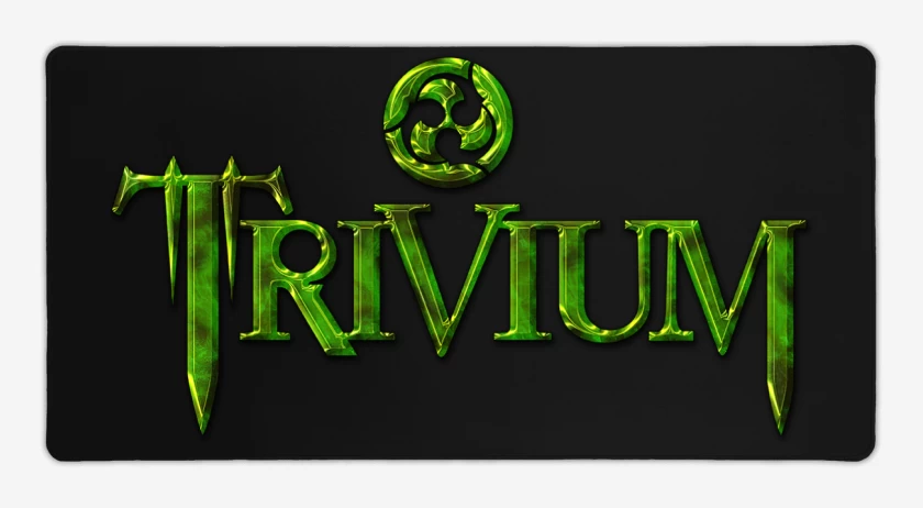 Mouse pad Gamer Negro de Trivium Old Logo