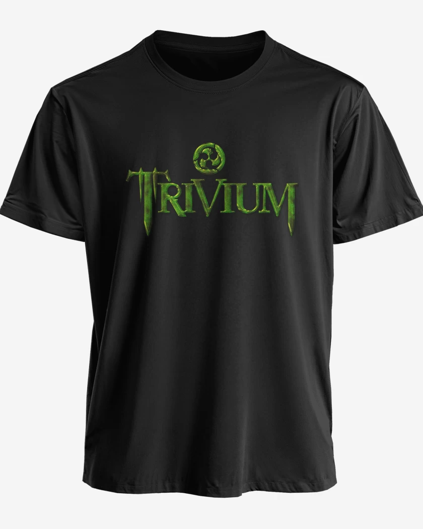 Polera premium Negro de Trivium Old Logo