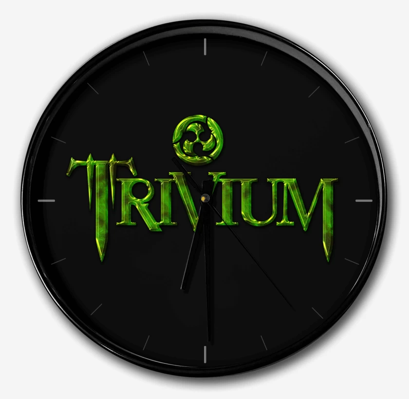 Reloj Negro de Trivium Old Logo