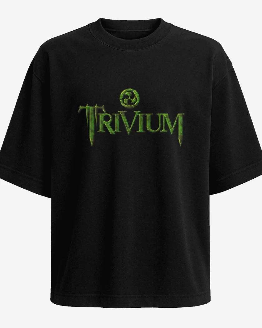 Polera Oversize Trivium Old Logo