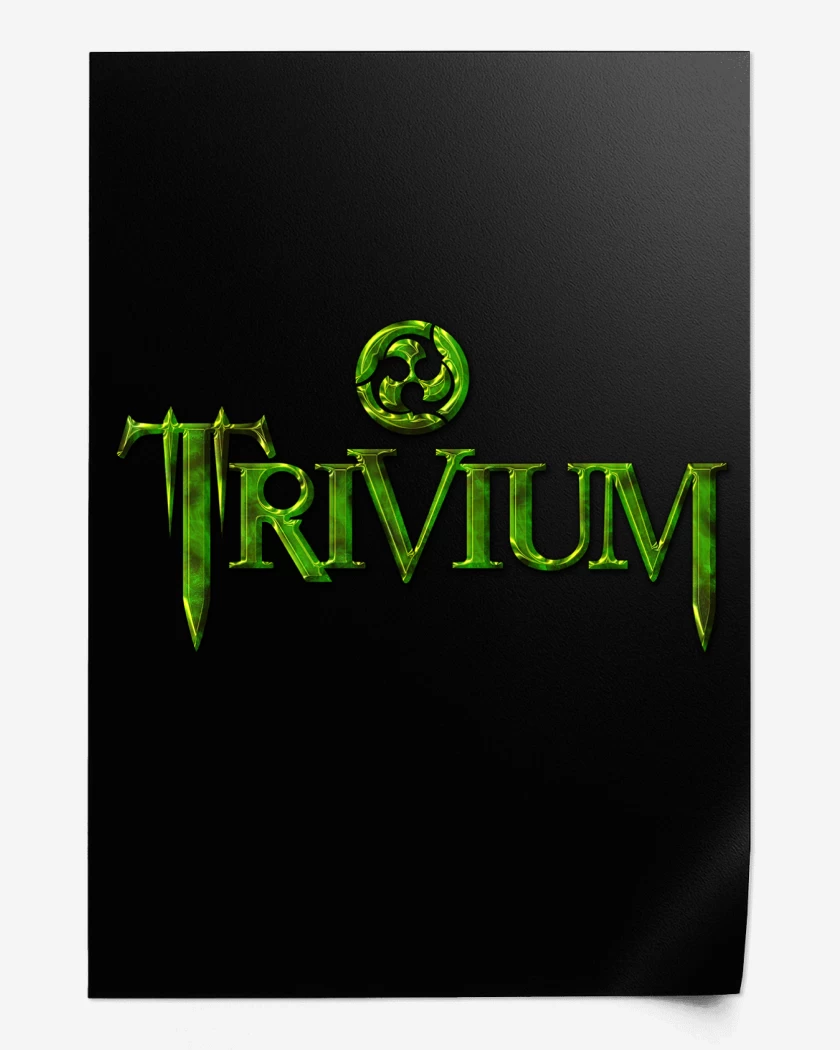 Print Trivium Old Logo
