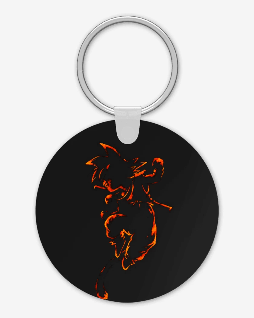 Llavero Negro de Goku pequeño
