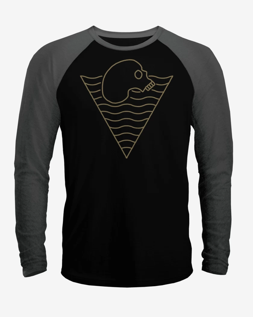 Polera Raglan Trivium Drowning in the Sound