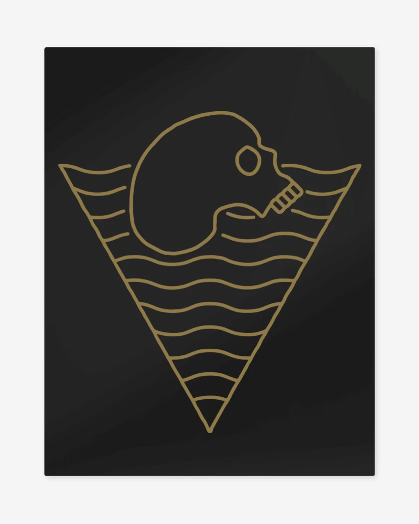 Print metalico Trivium Drowning in the Sound