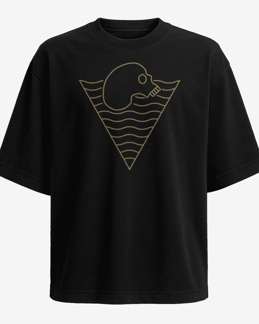 Polera Oversize Trivium Drowning in the Sound