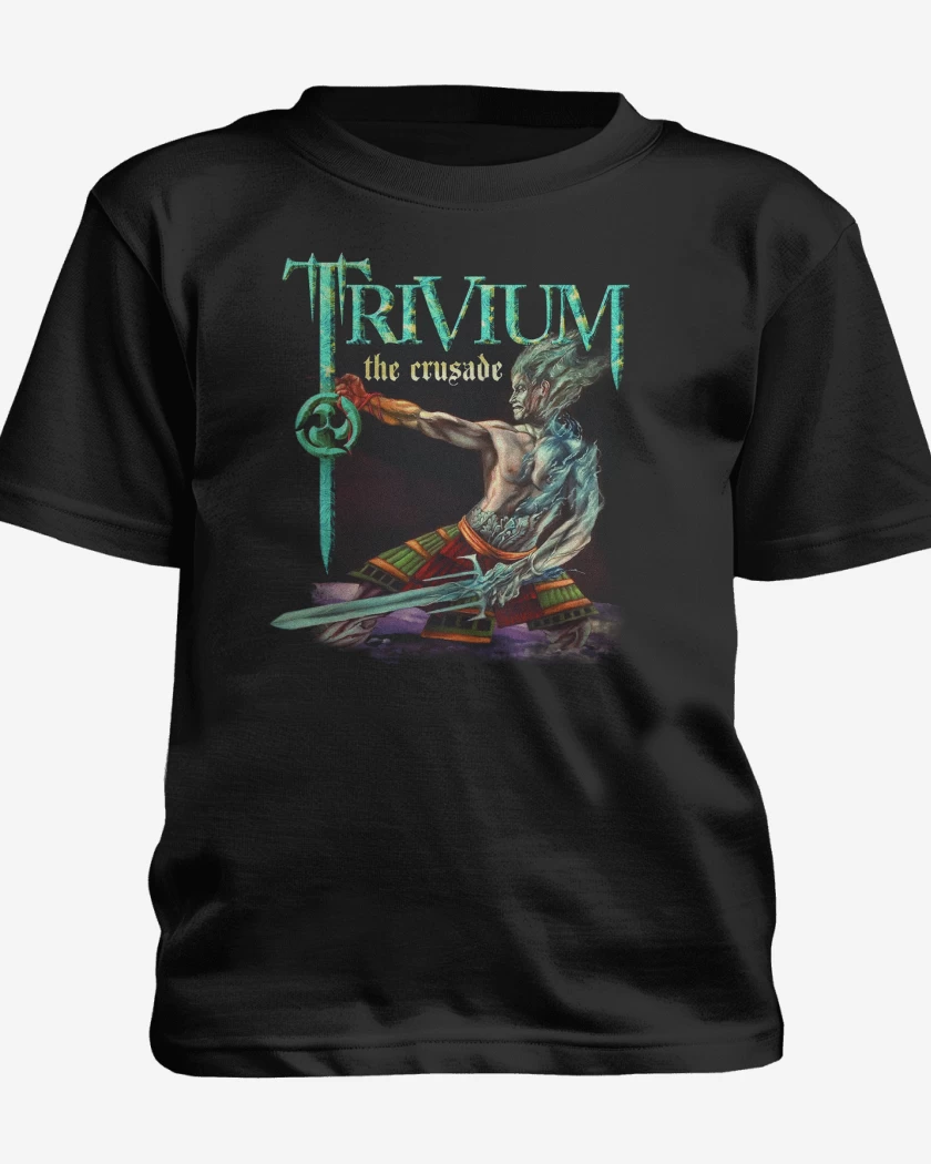 Polera de niño Negro de Trivium Crusader
