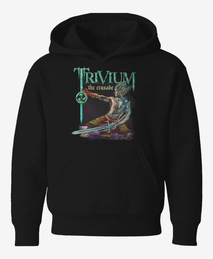 Poleron de niño Negro de Trivium Crusader