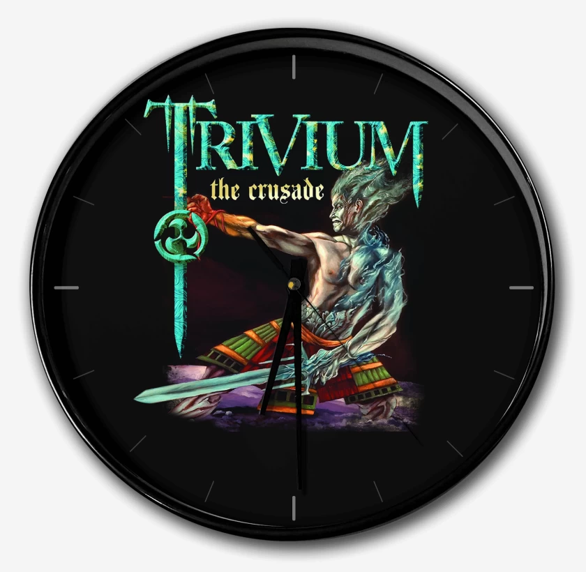Reloj Negro de Trivium Crusader