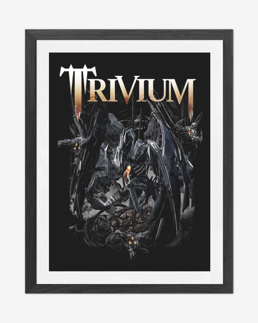 Cuadro decorativo Trivium Through Blood and Dirt and Bones