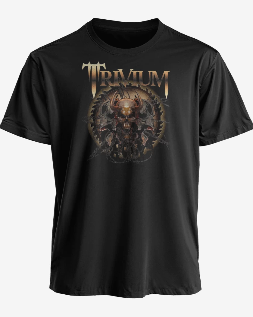 Polera premium Negro de Trivium Gear