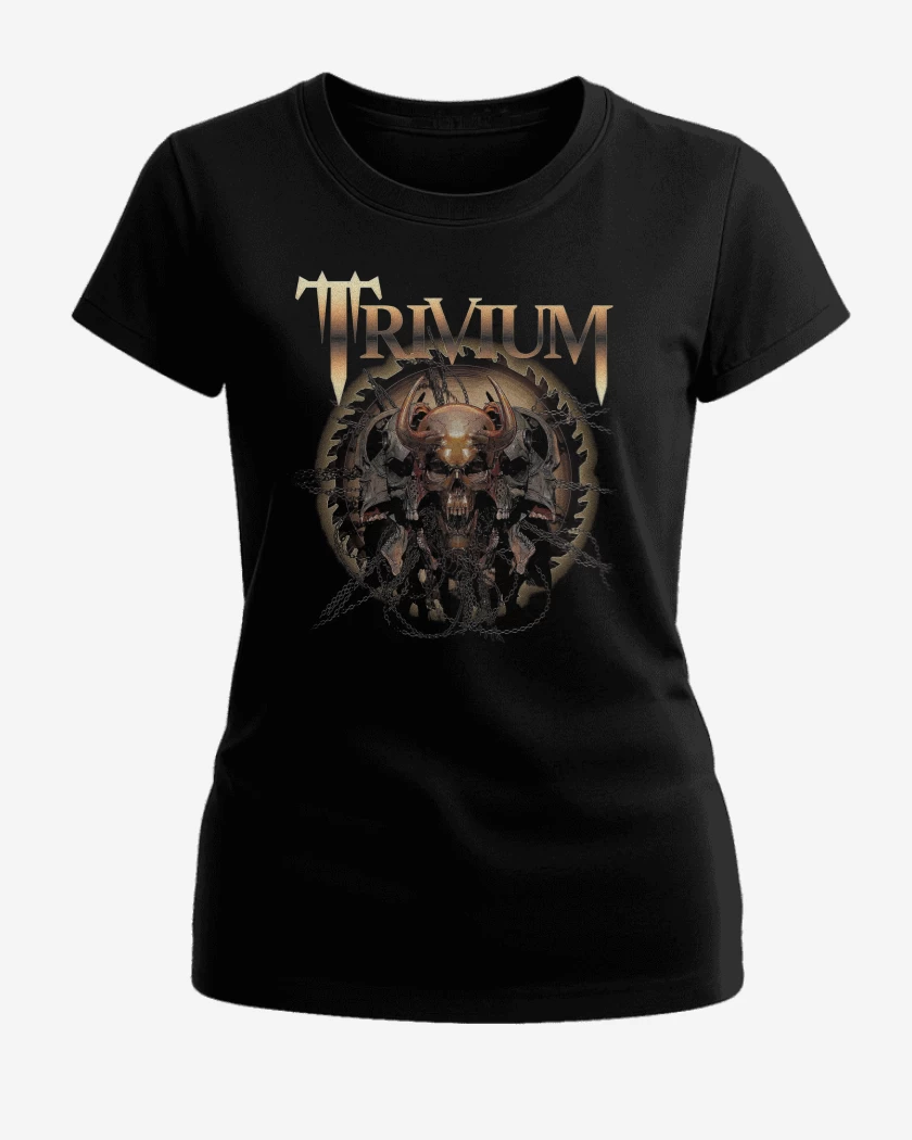 Polera de Mujer Negro de Trivium Gear
