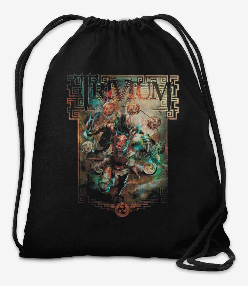 Mochila Negro de Trivium God