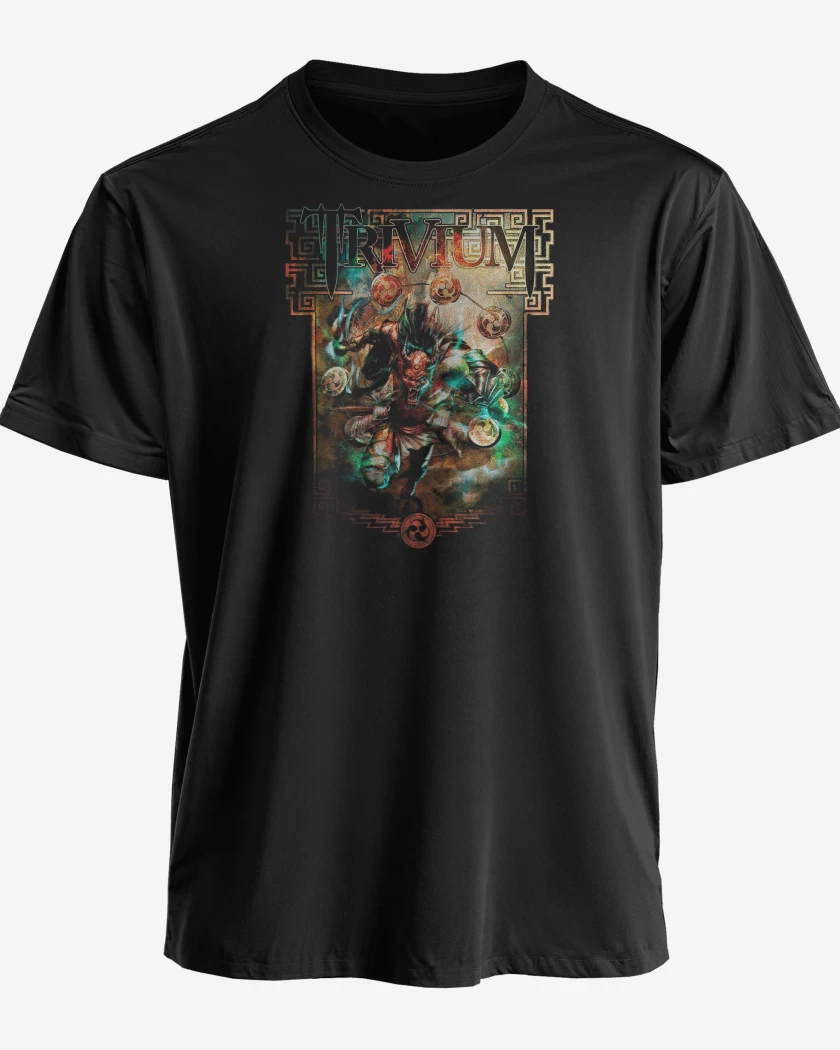 Polera premium Negro de Trivium God