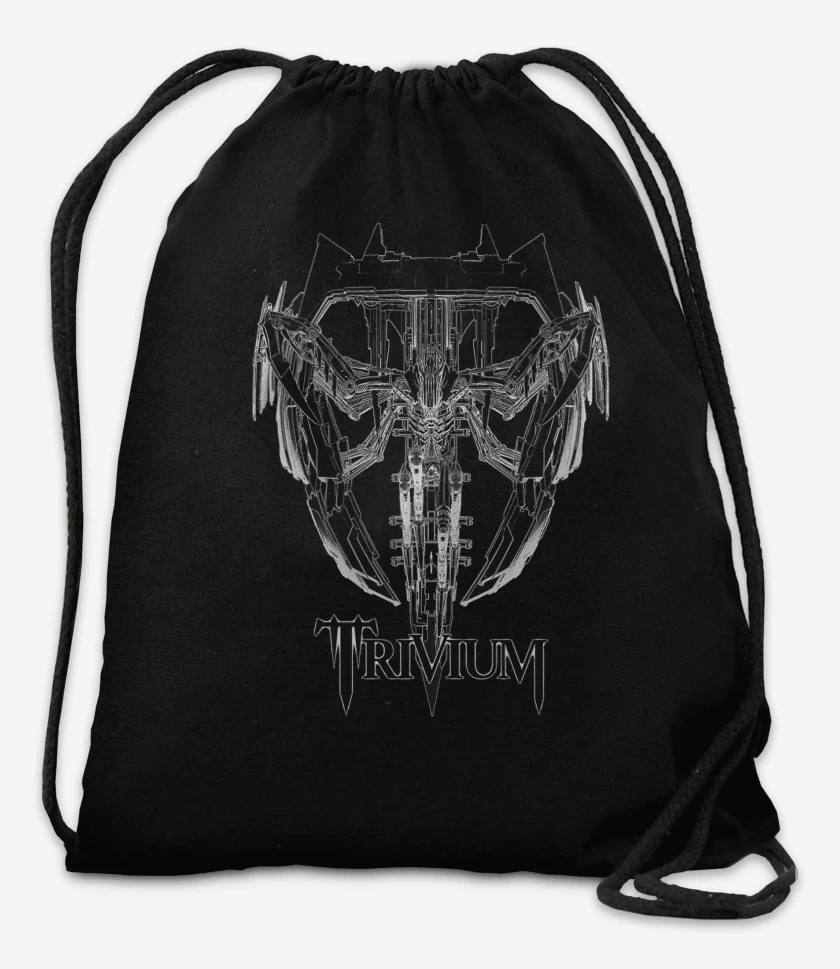 Mochila Negro de Trivium Vengeance
