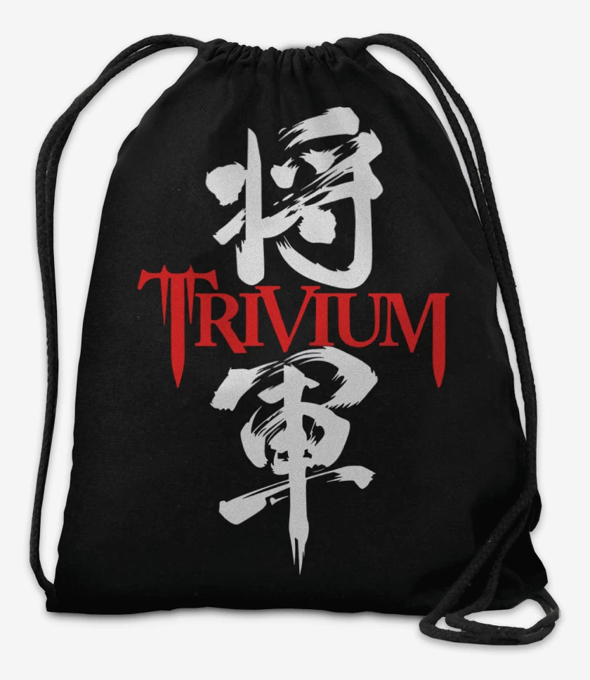 Mochila Negro de Trivium Shogun Red