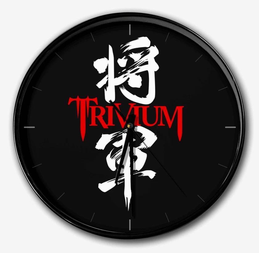 Reloj Negro de Trivium Shogun Red