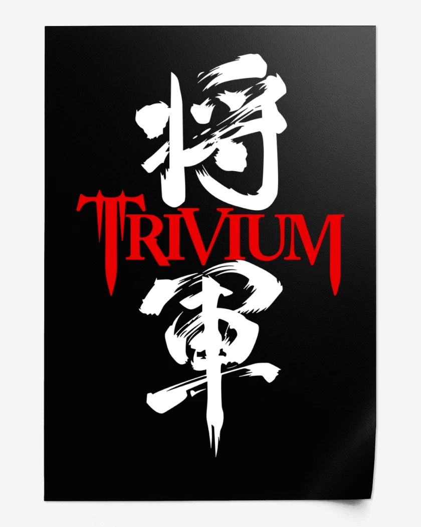 Print Trivium Shogun Red