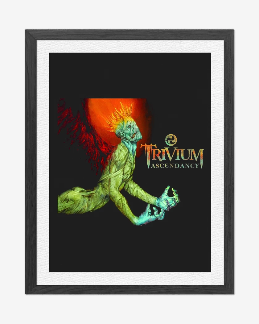Cuadro decorativo Negro de Trivium Ascendancy v2