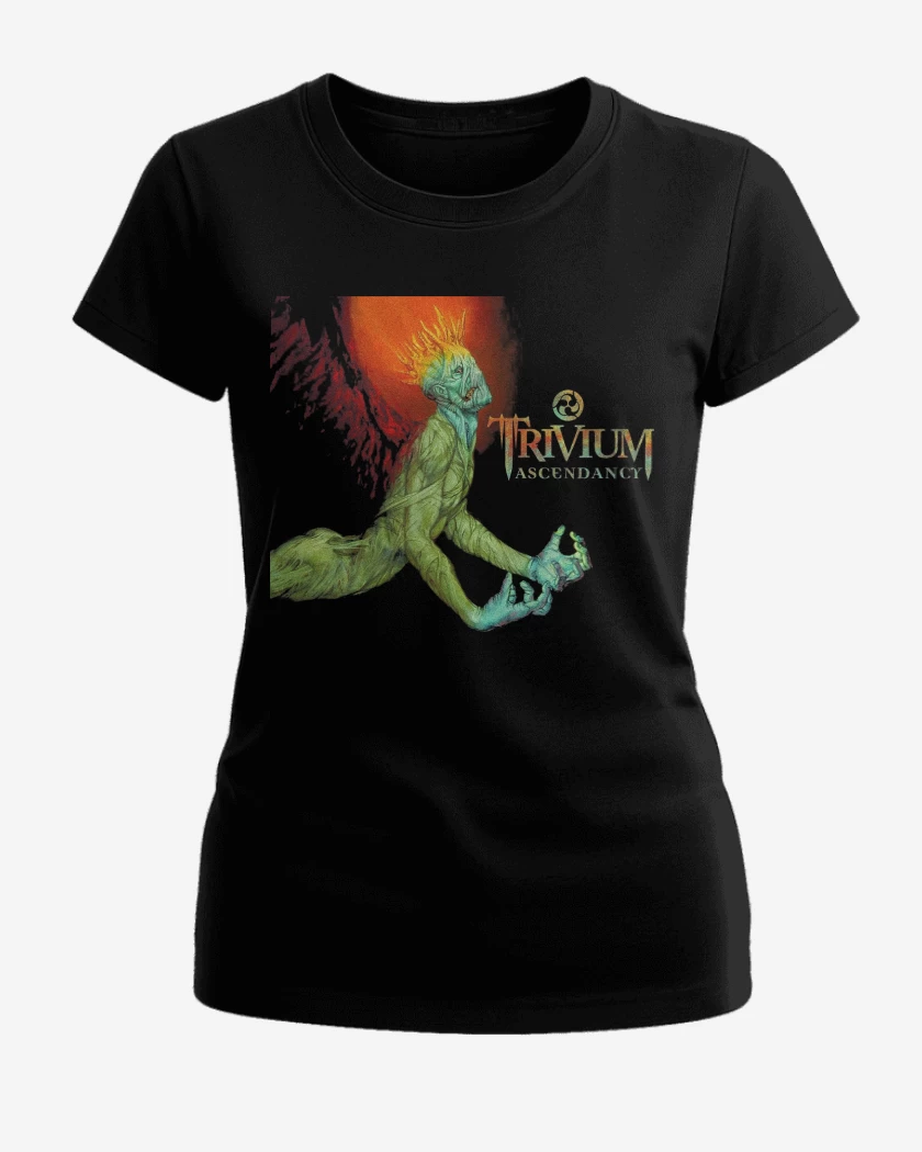Polera de Mujer Negro de Trivium Ascendancy v2