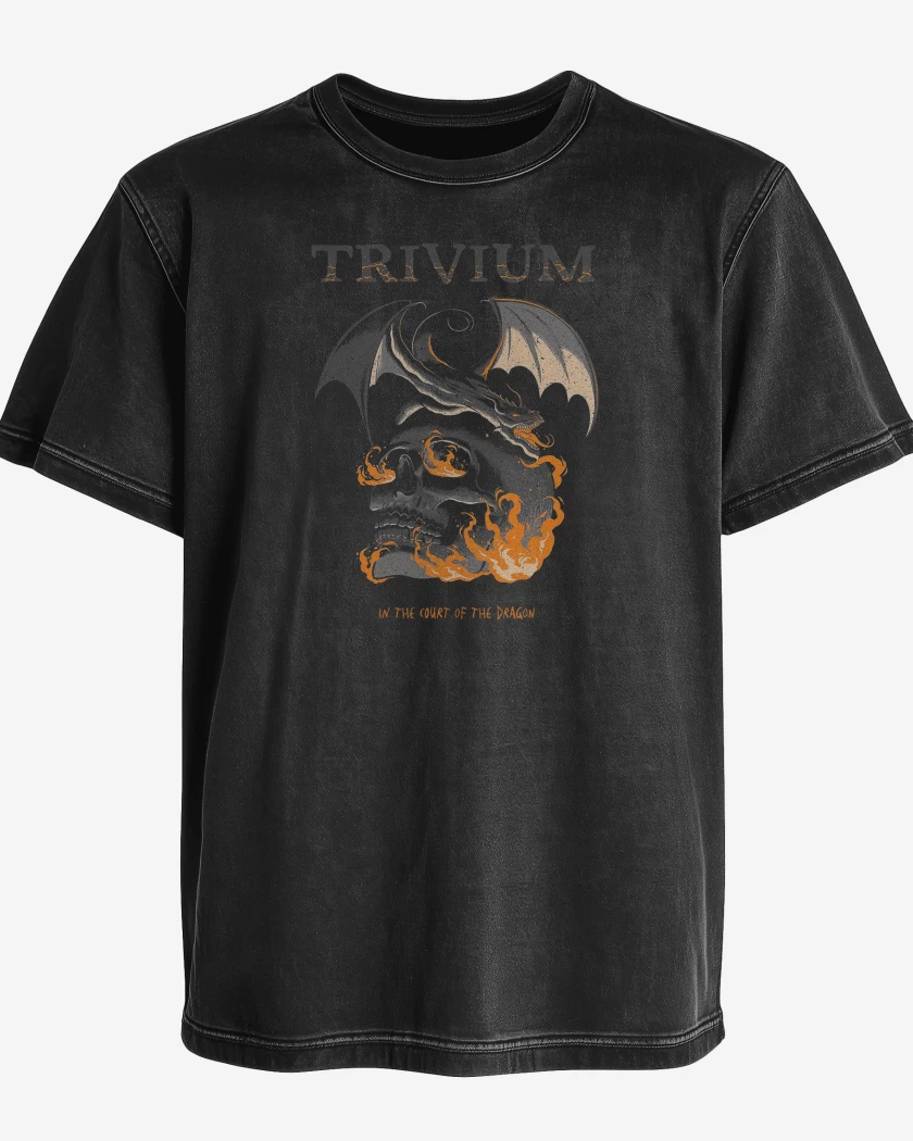 Polera desgastada Trivium In The Court