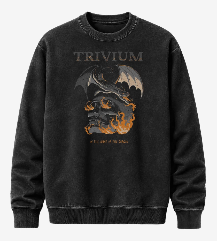 Poleron Polo Acid Wash Trivium In The Court