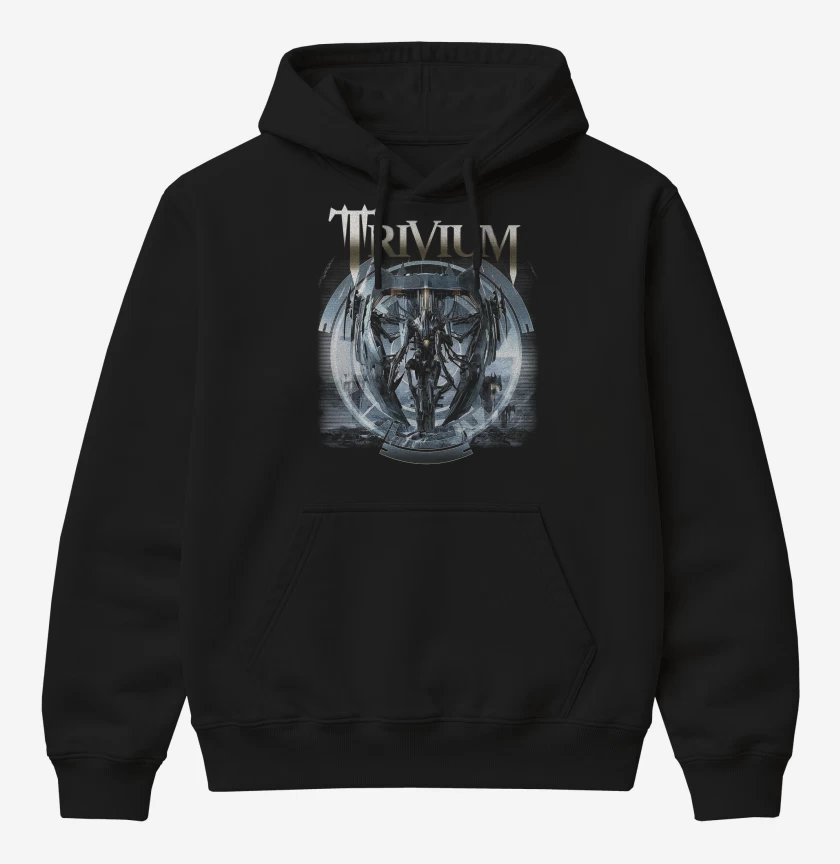 Poleron Canguro básico Trivium Vengeance Falls