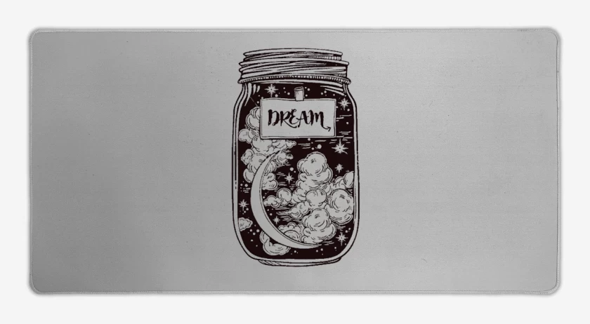 Mouse pad Gamer Gris Melange de Dream