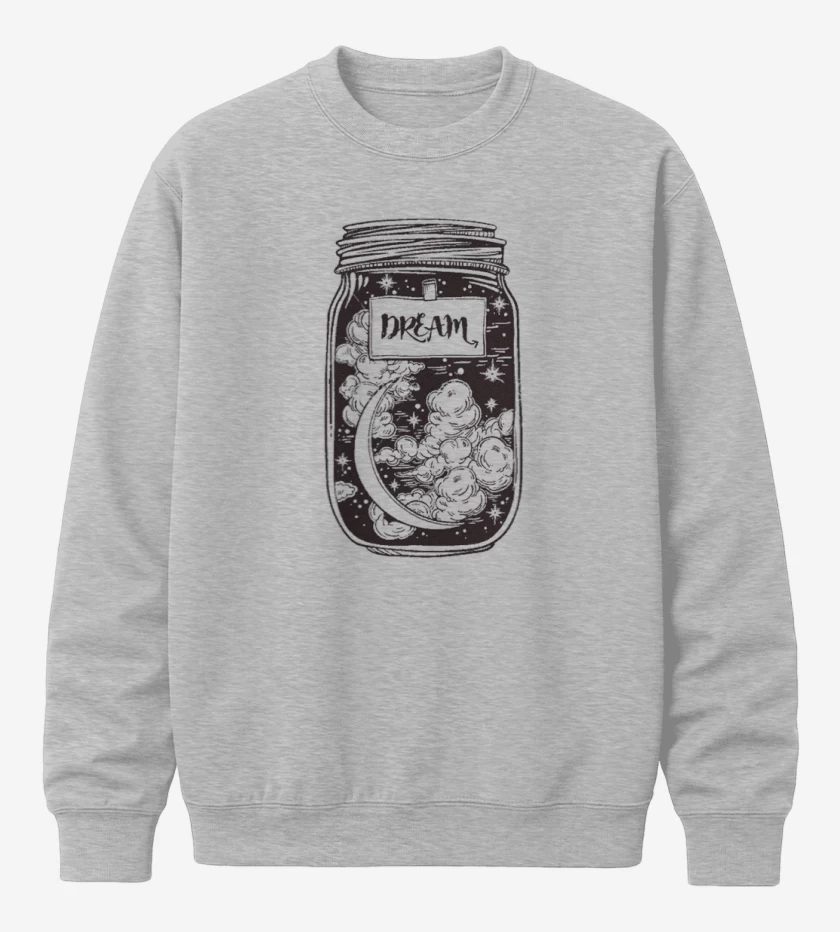 Poleron polo Gris Melange de Dream