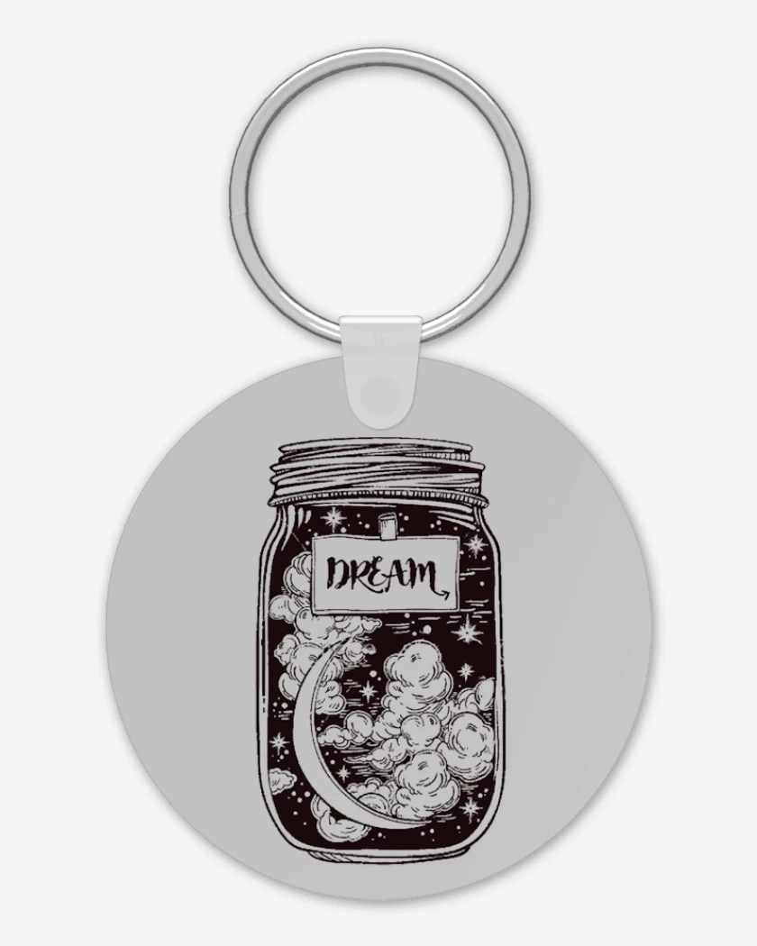 Llavero Gris Melange de Dream